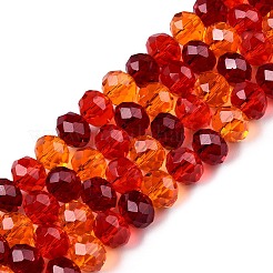 Прозрачные стеклянные бусины&nbsp;X-GLAA-T023-08D