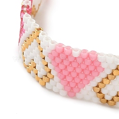 Браслеты из стеклянных бусин для женщин&nbsp;BJEW-MZ00213