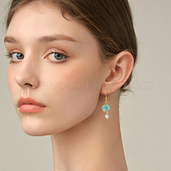 60 шт. 3 стиля натуральный зеленый авантюрин самородки соединительные подвески&nbsp;PALLOY-HS00001