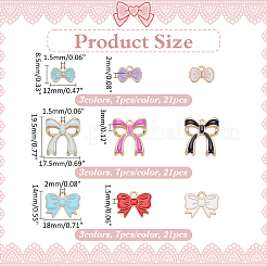 63шт 9 стиля подвески из цинкового сплава с эмалью&nbsp;ENAM-ME0001-49