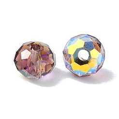 Ab цветные стеклянные бусины&nbsp;EGLA-P059-03A-AB12