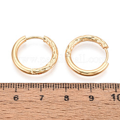 Boucles d'oreilles créoles en acier inoxydable 304&nbsp;STAS-T074-23G