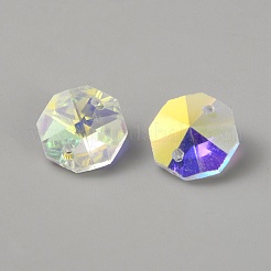 120 pz di strass da cucire in vetro&nbsp;GLAA-SP0001-86