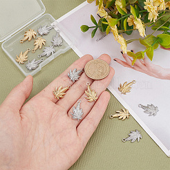 16 шт. подвески из нержавеющей стали 304 двух цветов&nbsp;STAS-PH0004-62