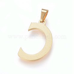 Conjuntos de joyas con colgantes y aretes de acero inoxidable 304&nbsp;SJEW-P099-03G