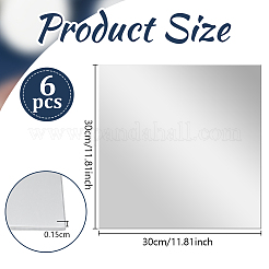 Quadratisches Aluminiumblech&nbsp;FIND-WH0199-400F