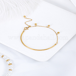 1шт. браслеты из цепей из нержавеющей стали&nbsp;BJEW-LP0004-41G