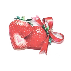 Непрозрачные акриловые подвески с принтом ко Дню святого Валентина&nbsp;OACR-A045-06C