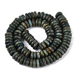 Fili di perle di giada shoushan naturale&nbsp;G-Q616-08A-01