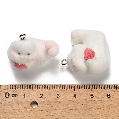 Подвески из непрозрачной смолы&nbsp;RESI-I335-01P-01