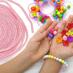 10 ярд трубчатого шнура из ПВХ и синтетического каучука&nbsp;RCOR-WH0003-04B