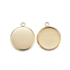 Cabochon pendenti in acciaio inossidabile 304&nbsp;STAS-G127-13-10mm