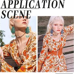 Набор для изготовления филигранных висячих сережек&nbsp;DIY-UN0003-33