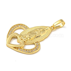 Латунные микро проложить кубического циркония подвески&nbsp;KK-I714-03G