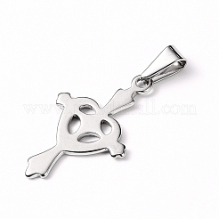 Подвески из нержавеющей стали 304&nbsp;LS-STAS-L210-16P