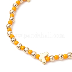 Stretch-Armbänder aus Glasperlen im Bohème-Stil&nbsp;BJEW-JB11800-03