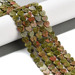 Природные Unakite бисер нитей G-M403-A23-02