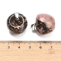 Colgantes naturales rhodonite&nbsp;GG-K002-15K