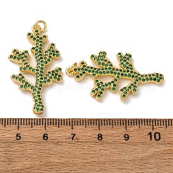 Латунные микро проложить кубического циркония подвески&nbsp;KK-A271-04G