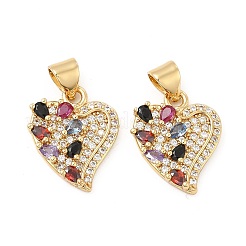 Латунные микро проложить кубического циркония подвески&nbsp;KK-H441-48G