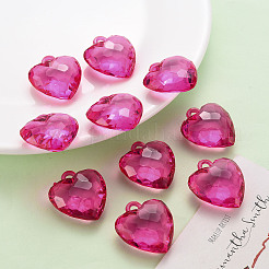 Прозрачные акриловые подвески&nbsp;X-TACR-T024-03B-906