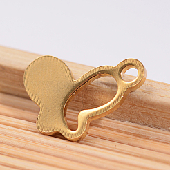 Schmetterling Ionenbeschichtung (IP) 304 Edelstahl Charms&nbsp;LS-STAS-L159-10G