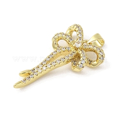 Стойки обшивки латунь микро проложить Циркон подвеску&nbsp;KK-C052-19B-G