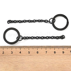 Ионное покрытие (ip) 304 нержавеющая сталь разъемные застежки для ключей&nbsp;STAS-L226-009A-B