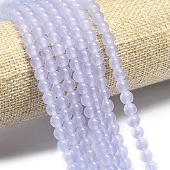 Натуральный Malaysia нефритовые бусы пряди&nbsp;G-L645-C01-4mm-02