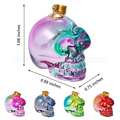 5шт 5 цветные гальванические стеклянные подвески k9&nbsp;EGLA-SZ0001-33