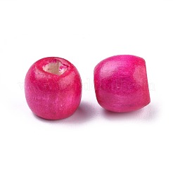 Крашеные натуральные деревянные бусины&nbsp;X-WOOD-Q007-12mm-M-LF