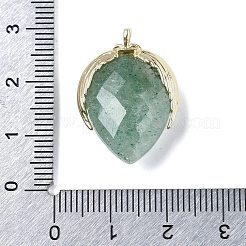 Natürliche Erdbeer-Quarz-Anhänger&nbsp;G-U019-01G-03