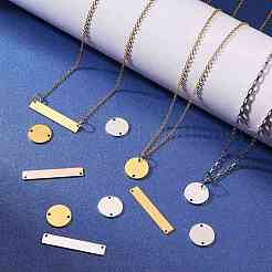 12 шт. 2 стильных латунных звена и 8 шт. 2 цвета латунных подвески&nbsp;KK-SZ0004-05