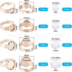 DIY-Fingerring-Herstellungssets&nbsp;DIY-NB0004-65RG