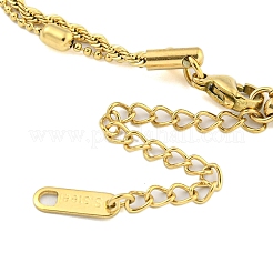 Ионное покрытие (ip) 304 нержавеющая сталь pave прозрачный кубический цирконий столбчатые двухслойные ожерелья&nbsp;LS-NJEW-S426-02G