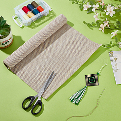 Kreuzstichtuch aus PVC und Polyester&nbsp;DIY-WH0010-51C
