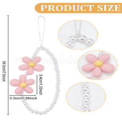 1 шт. акриловые ремешки для мобильного телефона&nbsp;HJEW-LP0002-19A