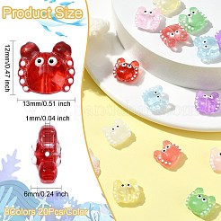 16шт 8 цвета нитей стеклянных бусин&nbsp;LAMP-CJ0002-06