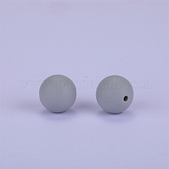 Круглые силиконовые фокусные бусины&nbsp;SI-JX0046A-99