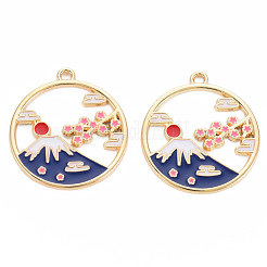 Подвески из эмали и сплава ENAM-S126-112-NR