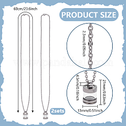 DIY Halskette machen Kits&nbsp;DIY-FG0007-74P
