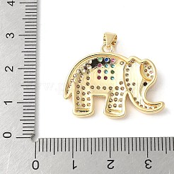 Латунные подвески из микро-паве&nbsp;ZIRC-I071-01G-02