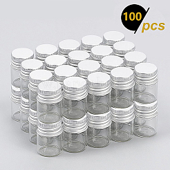 100шт пустые пробирки для хранения стеклянных бусин&nbsp;AJEW-BC0009-83A