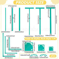 1 sac d'outils de reliure acrylique&nbsp;AJEW-UN0005-75