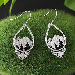 Pendientes colgantes de aleación de zinc para mujer&nbsp;WG56DA6-01