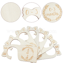 1 Set Babyschrankteiler aus Holz&nbsp;WOOD-CP0001-08