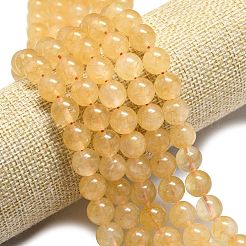 Натуральный Malaysia нефритовые бусы пряди&nbsp;G-L645-C01-10mm-15