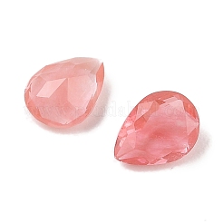 Quarzo della ciliegia cabochon in vetro&nbsp;G-C146-01F