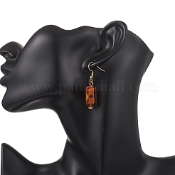 Серьги с подвесками в технике лэмпворк&nbsp;EJEW-JE06834