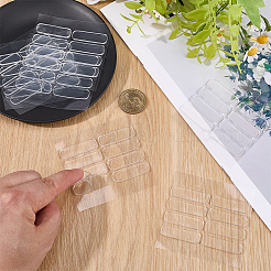 8 лист овальных самоклеящихся накладок на дверные ручки&nbsp;AJEW-SP0004-11A